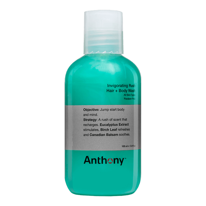 Anthony Invigorating Rush Hair + Body Wash 100ml