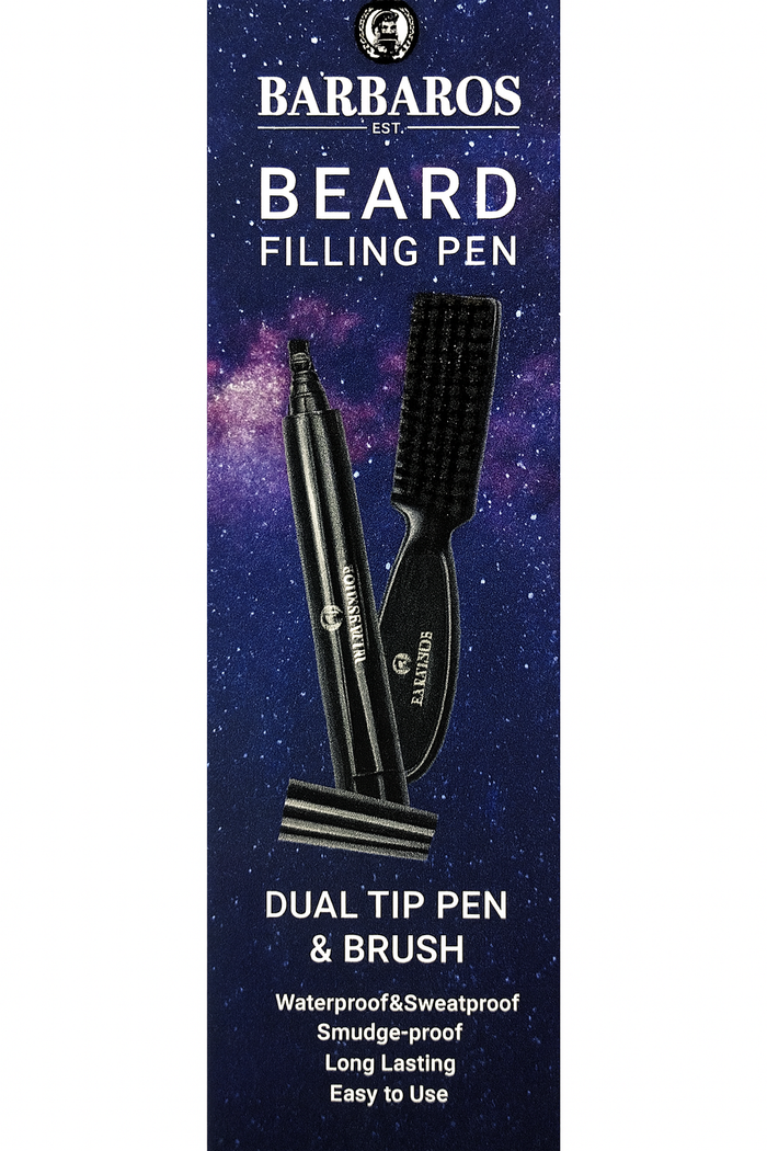 Barbaros Beard Filling Pen & Brush Set