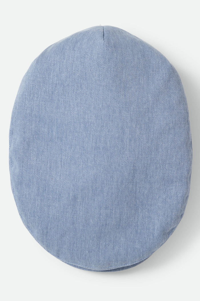 Unisex Barrel Alpha Snap Cap in the color Light Stone Wash Denim - Additional Laydown image