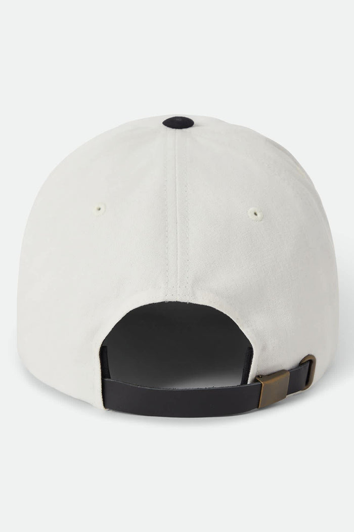 Big B Adjustable Hat - Off White/Black/Mustard