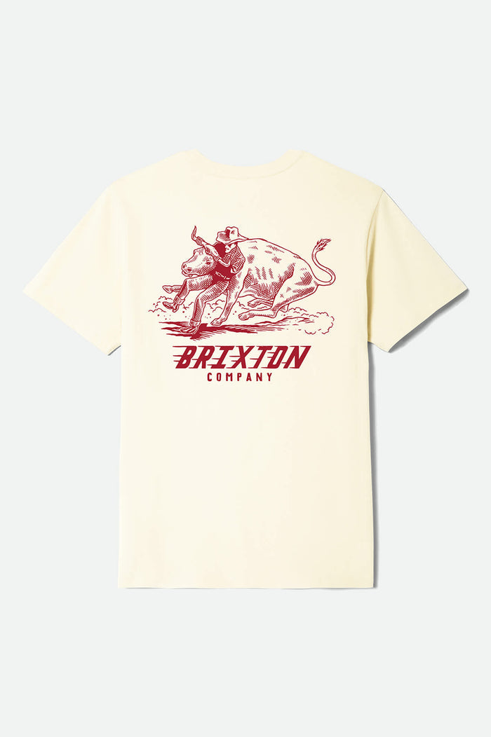 Bulldogger Short Sleeve Standard T-Shirt - Cream