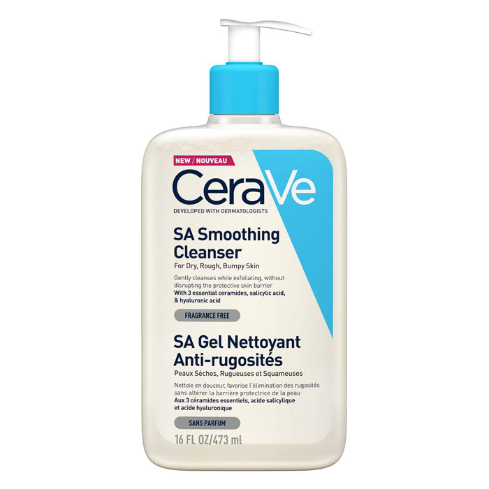 Cerave Sa Smoothing Cleanser Bumpy Skin - 473 ml