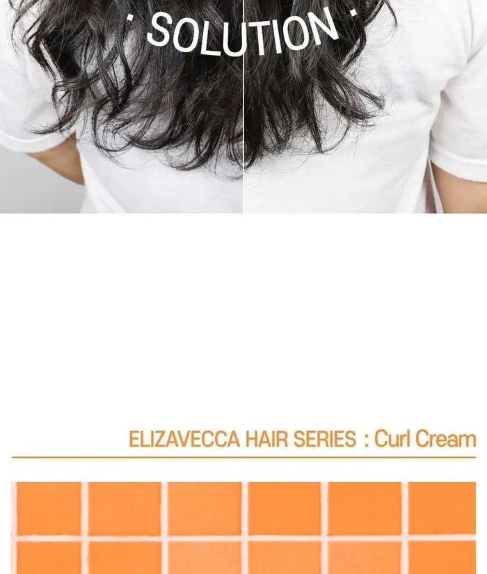 Elizavecca Cer-100 Collagen Coating Hair A+ Muscle Curl Cream 120Ml