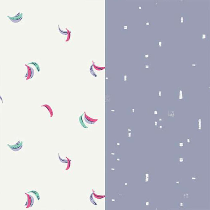 Face Mask - with Ties. Lavender & Bananas by Marley's Monsters