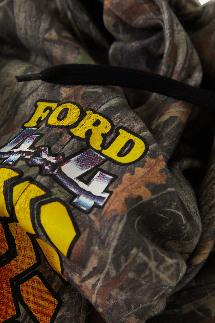 Men's Ford 4x4 Chrome Sweatpant in the color Boxwood Green - Additional Laydown image