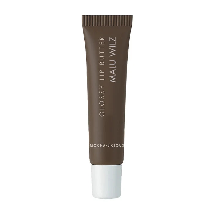 Malu Wilz Glossy Lip Butter Mocha-Licious Nr. 15 - Pflegende Lip Butter mit zartem Aroma für geschmeidige, glänzende Lippen.