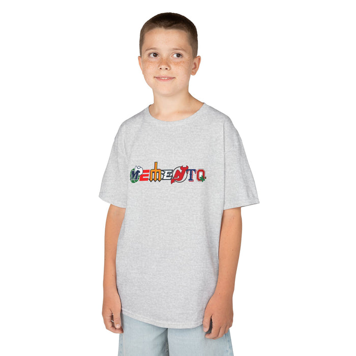 Kids Tee - Memento Sports Logos Tshirt - Memento Mori Clothing