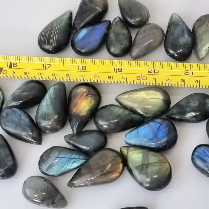 Labradorite Crystal Cabochons - High Grade