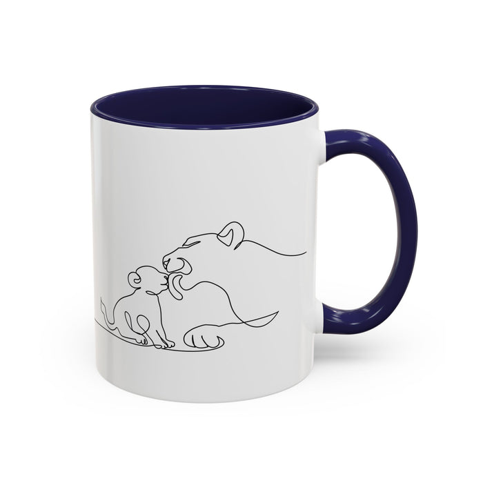 Lioness and Cub Mug