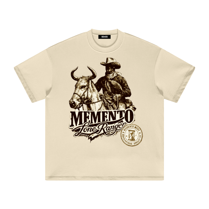 Lone Ranger Heavyweight Earth Tone T-Shirt - Memento Mori Clothing