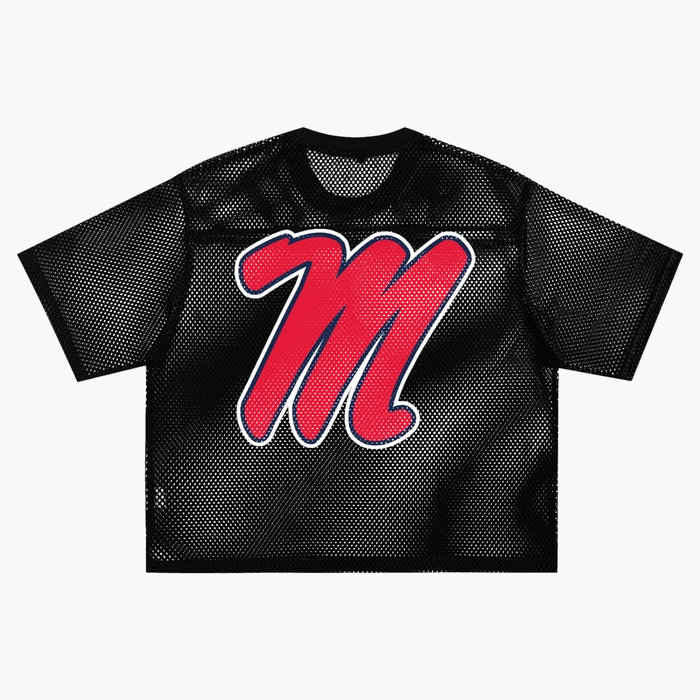Marysville See-through Boxy Net T-Shirt - Memento Mori Clothing