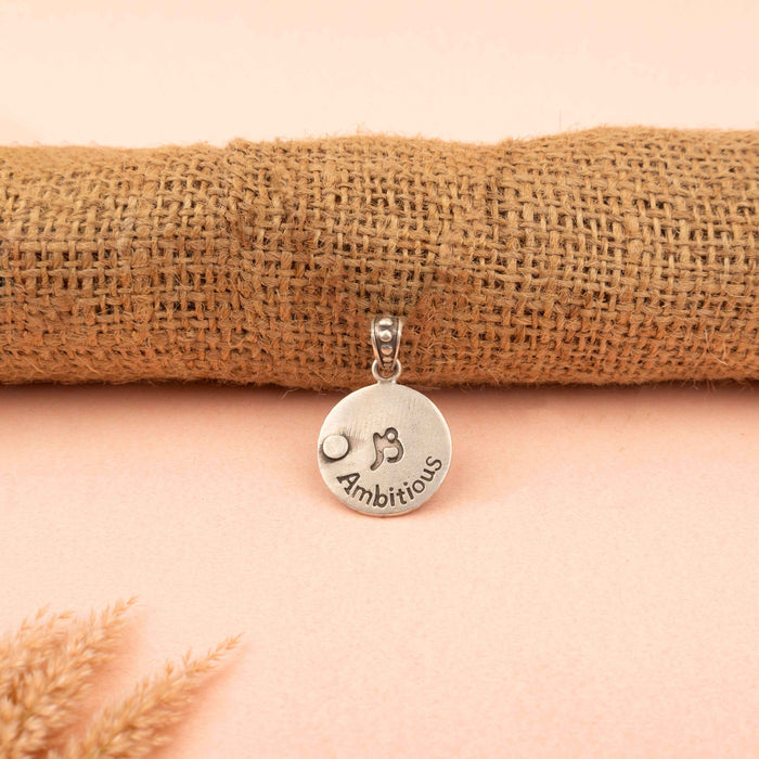 Moh Capricorn Sun Sign Pendant