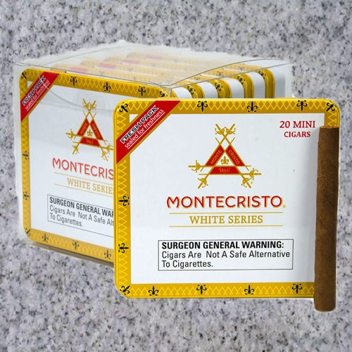 Montecristo: White Mini Cigarillo (2 78" x 20)
