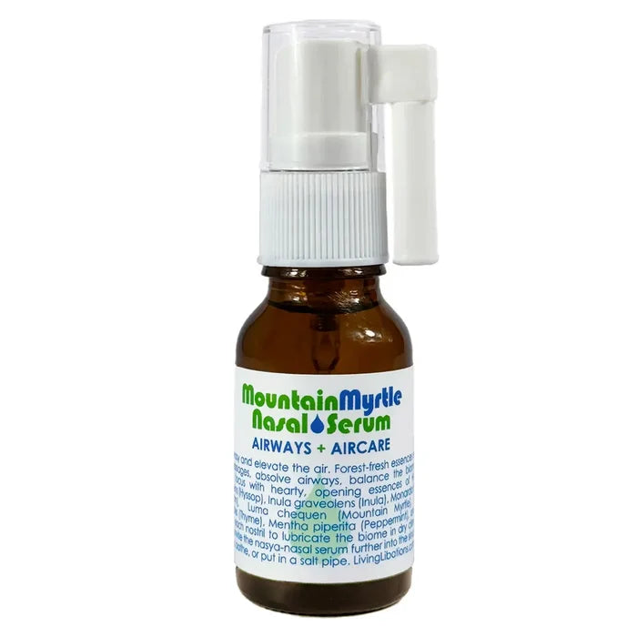 Mountain Myrtle Nasal Serum Airways + Air Care Living Libations