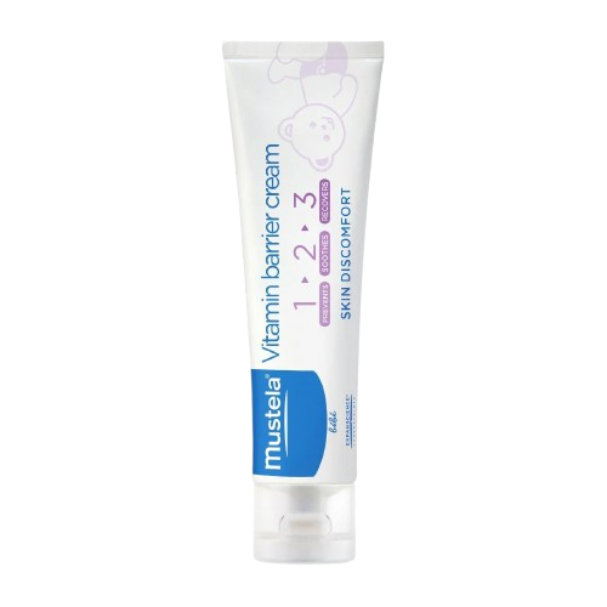Mustela 1 2 3 Vitamin Barrier Cream 100Ml