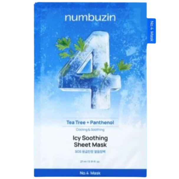 Numbuzin No.4 Icy Soothing Sheet Mask