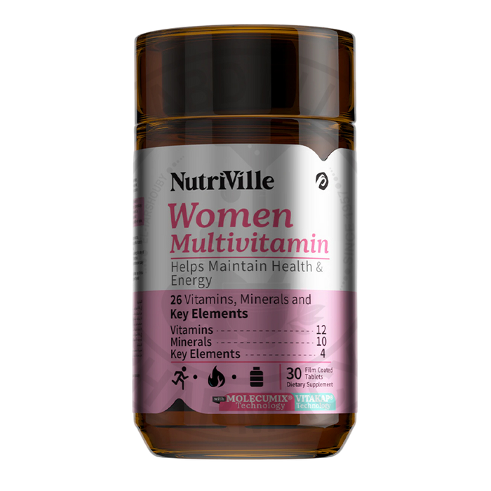 Nutriville Women Multivitamin 30 Tablets 30tablets