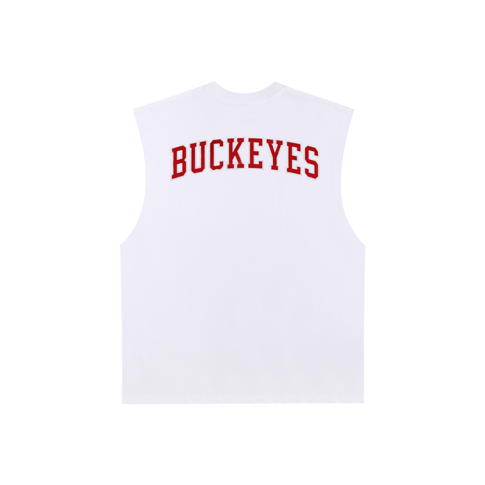 Ohio Raw Edge Cotton Tank Top