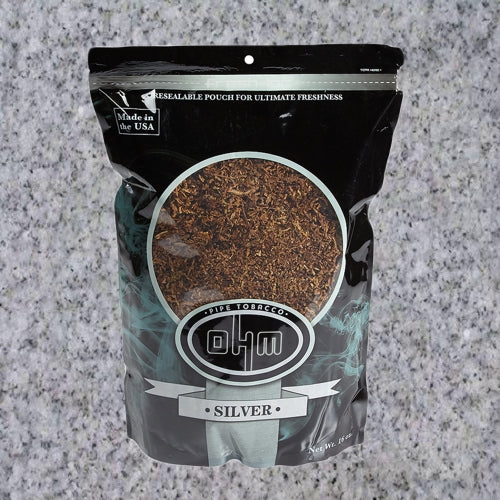 OHM: SILVER PIPE TOBACCO 16oz