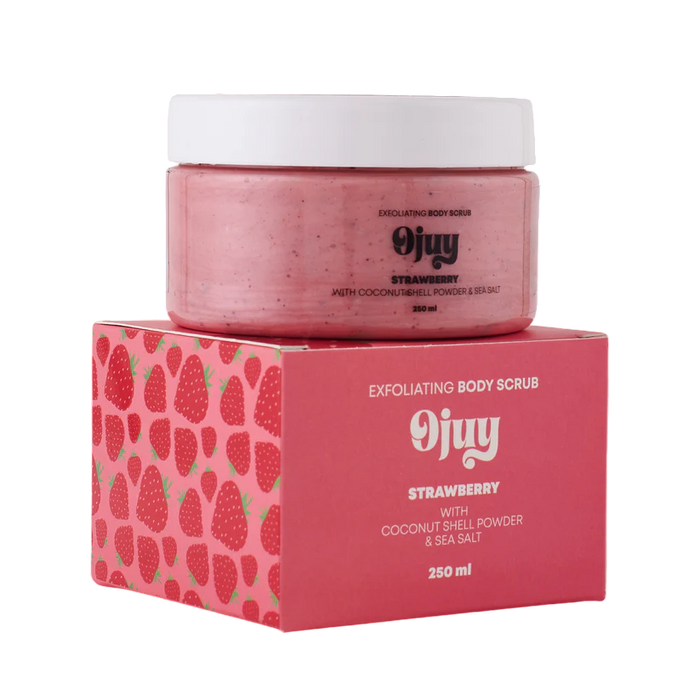 Ojuy Strawberry Exfoliating Body Scrub 250Ml