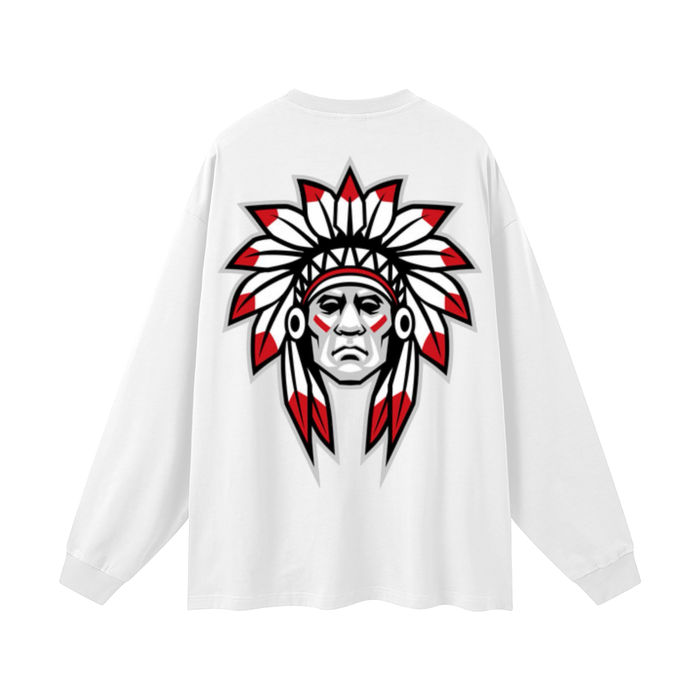 Oversized Unisex Long Sleeve T-Shirt - Memento Mori Clothing