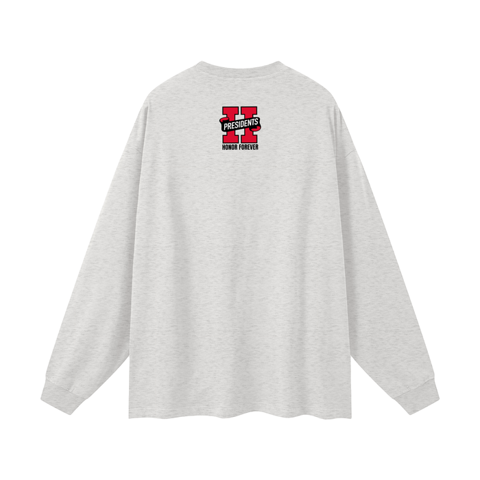 Oversized Unisex Long Sleeve T-Shirt - Memento Mori Clothing
