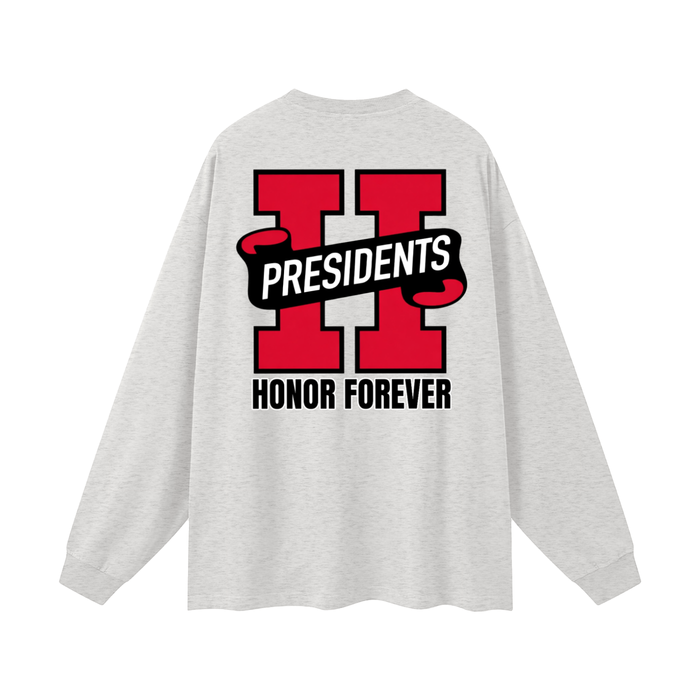 Oversized Unisex Long Sleeve T-Shirt - Memento Mori Clothing