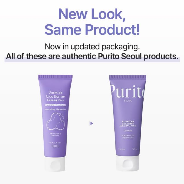 PURITO Dermide Cica Barrier Sleeping Pack 80ml
