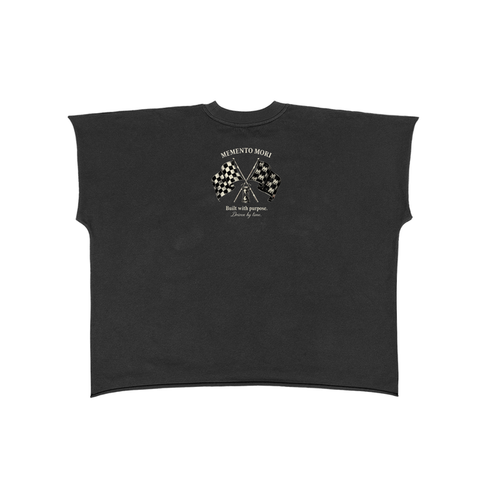 Purpose Raw Edge Boxy Non-Shrink T-Shirt - Memento Mori Clothing