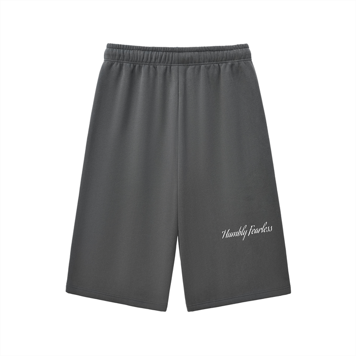 Relaxed Drawstring Three-quarter Sweatpants