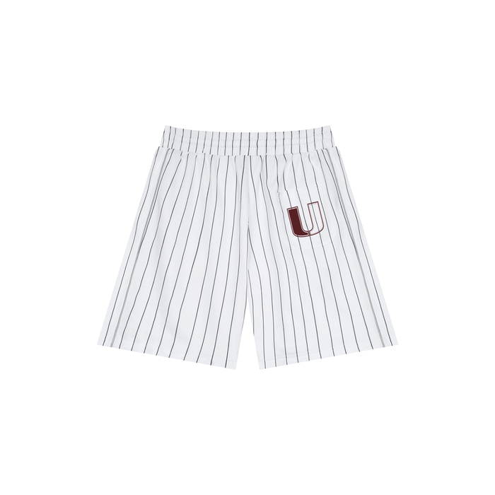 Unisex Striped Loose Fit Shorts