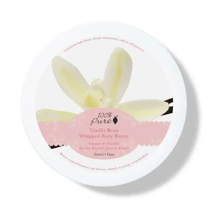 Vanilla Bean Whipped Body Butter 96g - 100% Pure