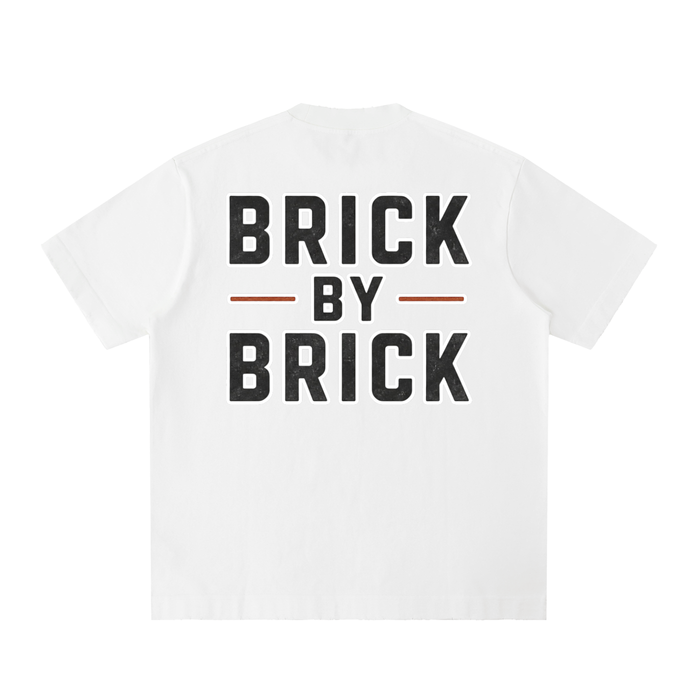 Vintage Brick Layers Washed Frayed T-Shirt