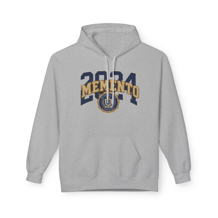 2024 Memento Hoodie — Retro Varsity Graduation Pullover