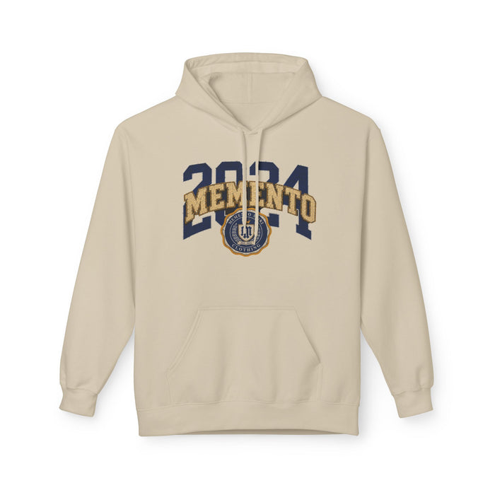 2024 Memento Hoodie — Retro Varsity Graduation Pullover