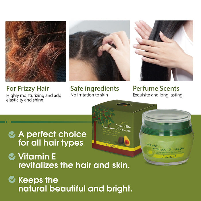 7 BENEFITS AVOCADO OIL CREAM