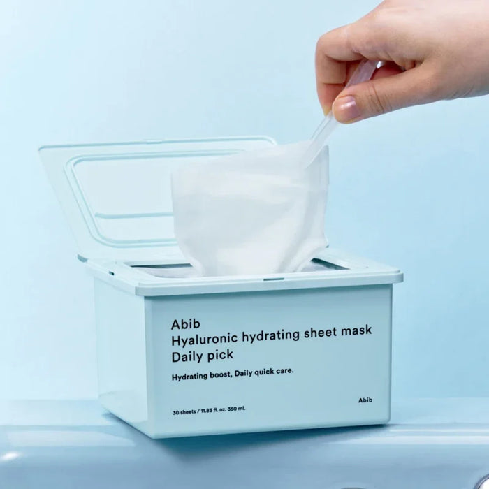 [Abib] Hyaluron Hydrating Sheet Mask Daily Pick 350ml 30EA