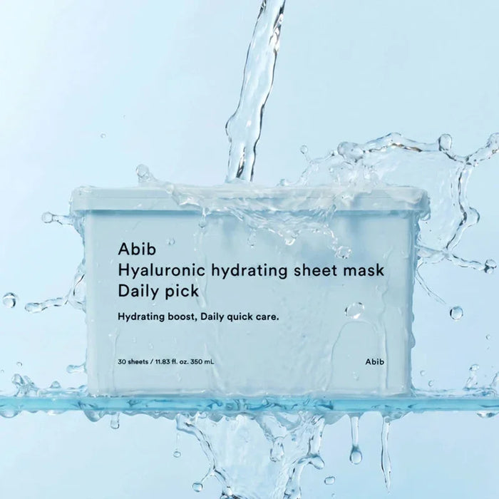 [Abib] Hyaluron Hydrating Sheet Mask Daily Pick 350ml 30EA