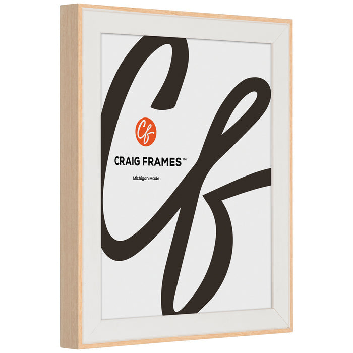 Acoustic 0.875", Classic White Picture Frame