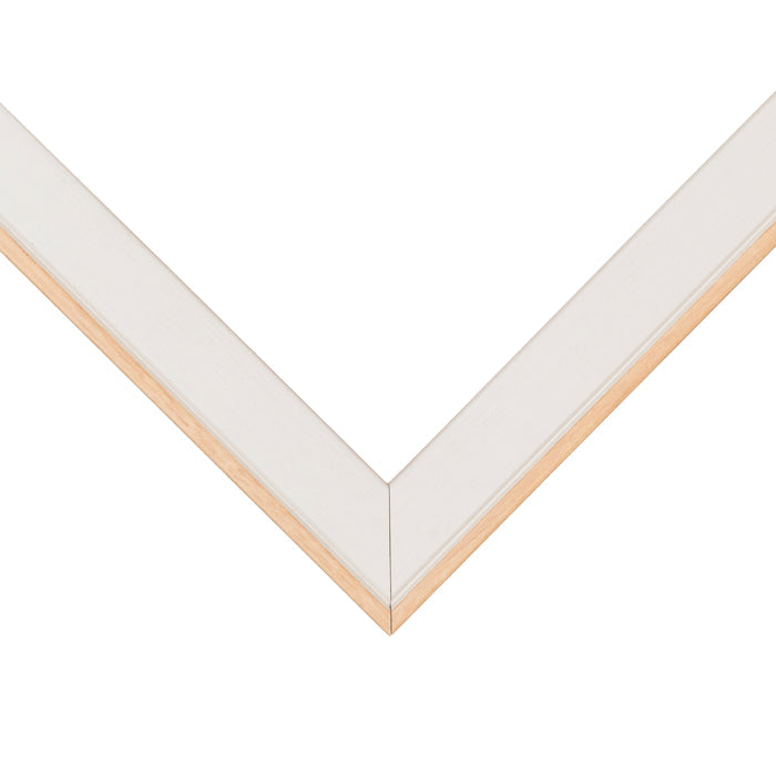 Acoustic 0.875", Classic White Picture Frame