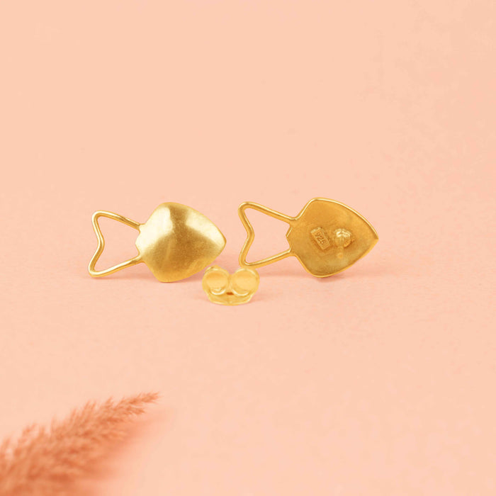 Adya Mini Aqua Fish Earrings