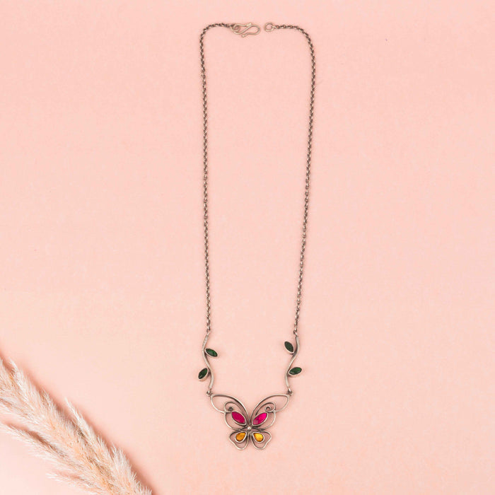 Adya Titli Aur Patti Necklace Set