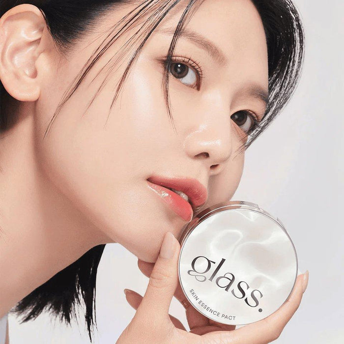 [AGE20's] Glass Skin Essence Pact Glow with Refill (2 Colors) SPF 50+ PA++++ 12.5g*2EA - Ballagrio