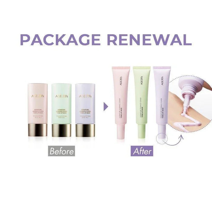 [AGE20's] Signature Essence Cover Tone-Up Base SPF 35 PA++ 40ml - Ballagrio