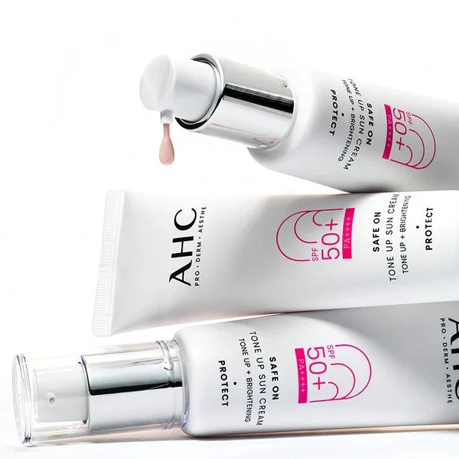 [AHC] Safe On Tone Up Sun Cream SPF 50+ PA++++ 50ml - Ballagrio