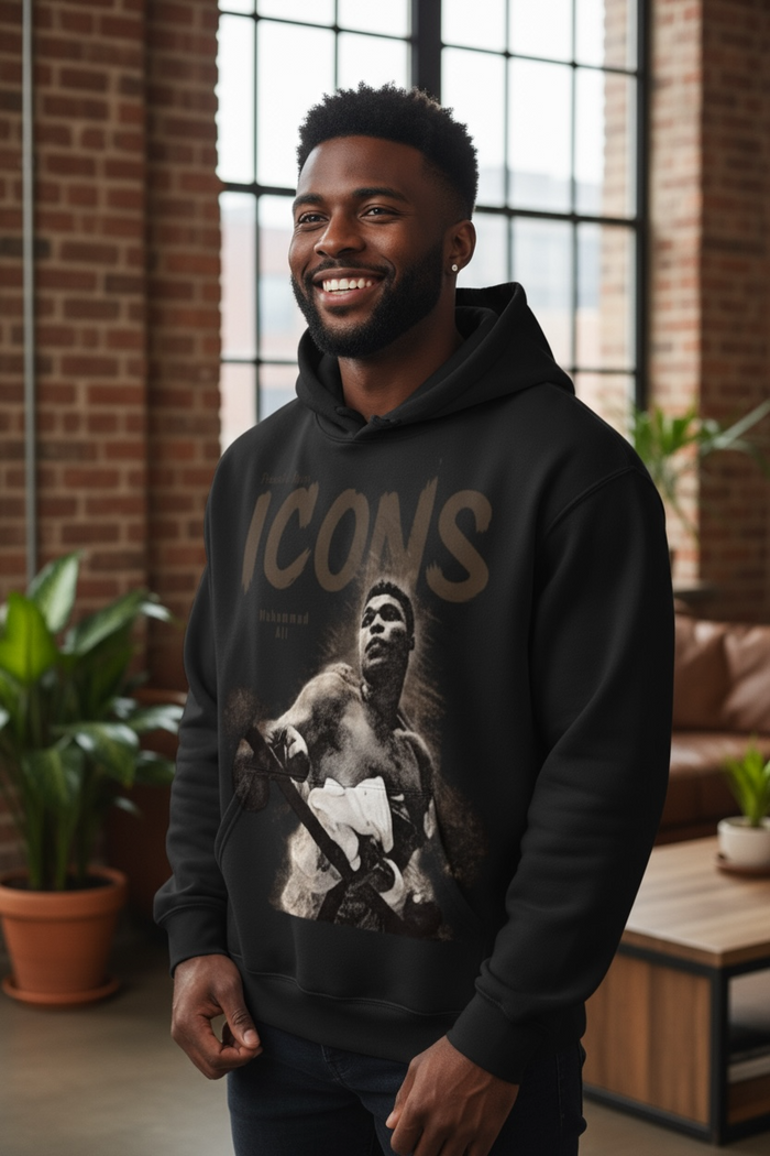 ALI Fleeced Boxy Hoodie - Memento Mori Clothing