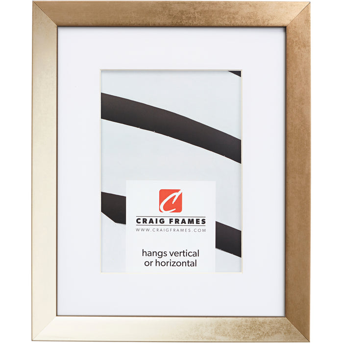 Alloy .75", Gold Matted Picture Frame