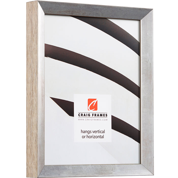 Alloy .75", Nickel Matted Picture Frame
