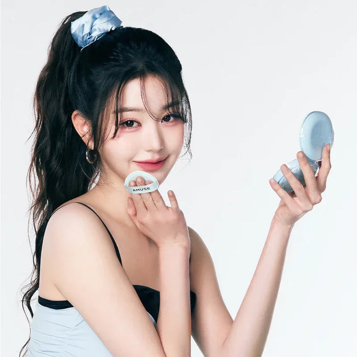 [AMUSE] Airy Pore Cover Cushion with Refill SPF 50+ PA++++ 15g*2EA - Ballagrio