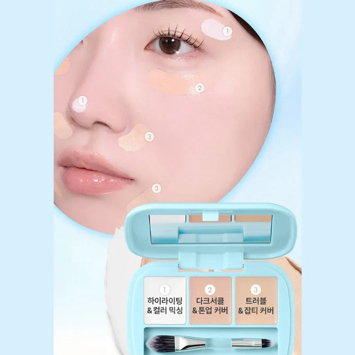 [AMUSE] Airy Spot Concealer Palette 3g - Ballagrio
